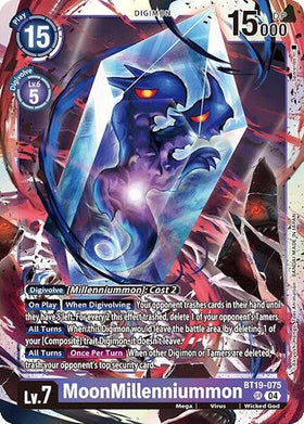 MoonMillenniummon [BT19-075] [Release Special Booster 2.0] Foil