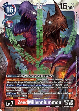 ZeedMillenniummon [BT19-101] [Release Special Booster 2.0] Foil