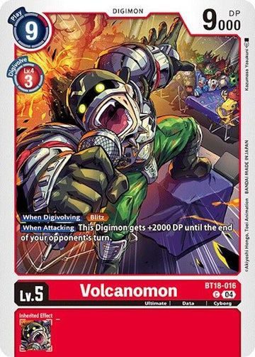 Volcanomon [BT18-016 C] [Release Special Booster 2.0]