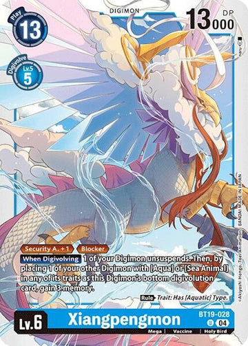 Xiangpengmon [BT19-028 U] [Release Special Booster 2.0]