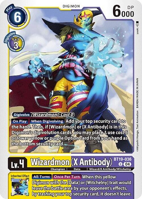 Wizardmon (X Antibody) [BT19-036 U] [Release Special Booster 2.0]