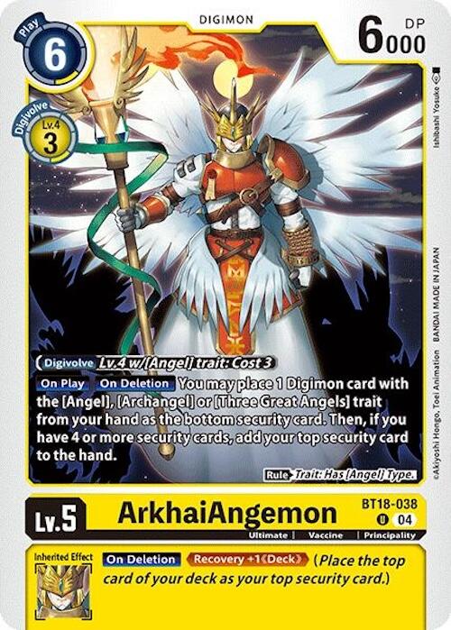 ArkhaiAngemon [BT18-038 U] [Release Special Booster 2.0]