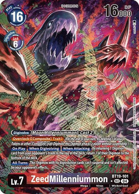 ZeedMillenniummon (Alternate Art) [BT19-101] [Release Special Booster 2.0] Foil