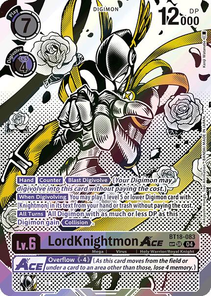 LordKnightmon ACE (Textured) [BT18-083] [Release Special Booster 2.0] Foil