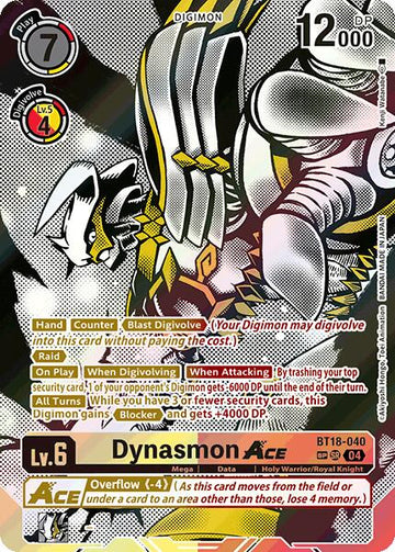 Dynasmon ACE (Textured) [BT18-040] [Release Special Booster 2.0] Foil