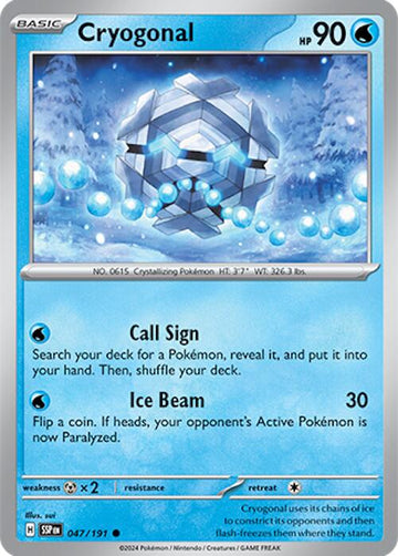 Cryogonal [047/191] [Surging Sparks]