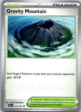 Gravity Mountain [177/191] [Surging Sparks]