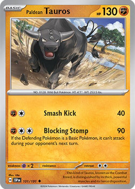 Paldean Tauros [101/191] [Surging Sparks] Reverse Holofoil
