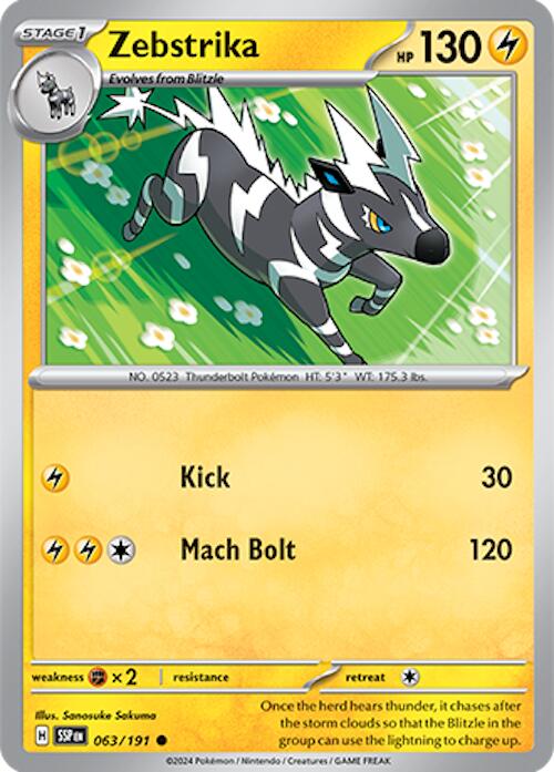 Zebstrika [063/191] [Surging Sparks]