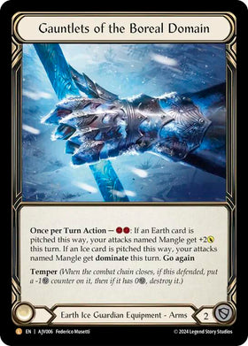 Gauntlets of the Boreal Domain [AJV006] [Armory Deck: Jarl Vetreidi] Rainbow Foil