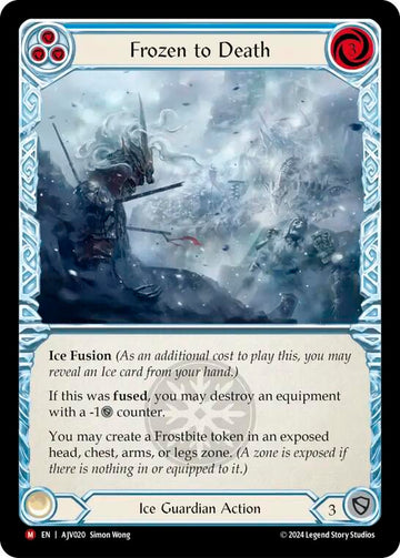 Frozen to Death [AJV020] [Armory Deck: Jarl Vetreidi]