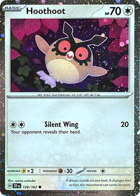 Hoothoot (Cosmos Holo) [126/162] [Temporal Forces] Holofoil