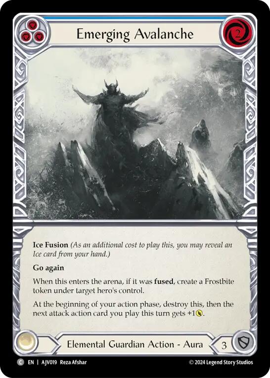 Emerging Avalanche (Blue) [AJV019] [Armory Deck: Jarl Vetreidi]