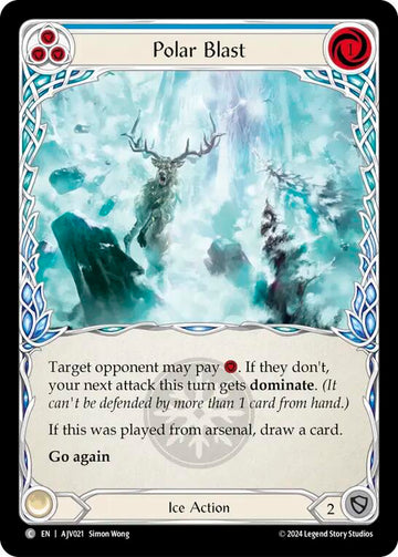 Polar Blast (Blue) [AJV021] [Armory Deck: Jarl Vetreidi]