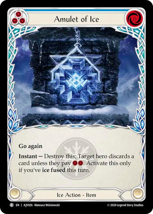 Amulet of Ice [AJV026] [Armory Deck: Jarl Vetreidi]