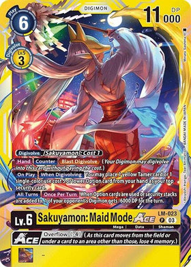 Sakuyamon: Maid Mode ACE [LM-023] [Special Limited Set] Foil