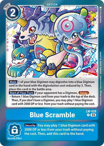 Blue Scramble [LM-028 P] [Special Limited Set] Foil