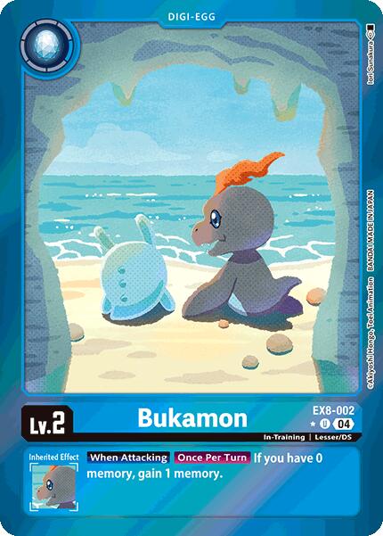 Bukamon (Limited Foil) [EX8-002] [Chain of Liberation] Foil