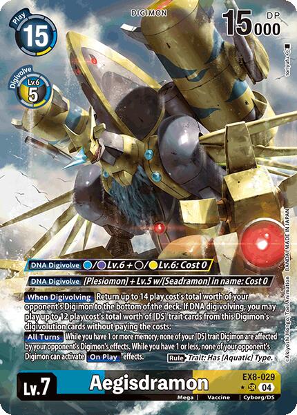 Aegisdramon (Alternate Art) [EX8-029] [Chain of Liberation] Foil