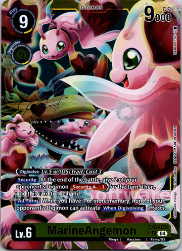 MarineAngemon (Limited Foil) [EX8-035] [Chain of Liberation] Foil