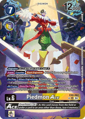 Piedmon ACE (Textured) [EX8-062] [Chain of Liberation] Foil