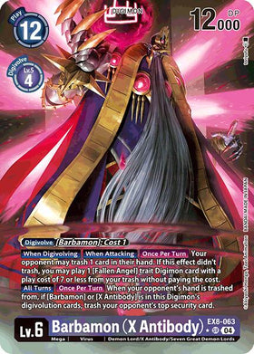 Barbamon (X Antibody) (Alternate Art) [EX8-063] [Chain of Liberation] Foil
