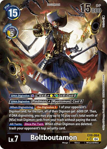 Boltboutamon (Alternate Art) [EX8-064] [Chain of Liberation] Foil