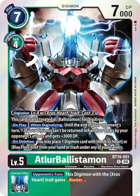 AtlurBallistamon [BT19-051] [Release Special Booster 2.5] Foil