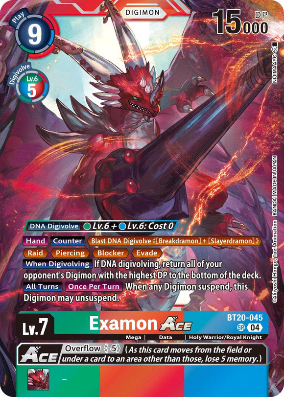 Examon ACE [BT20-045] [Release Special Booster 2.5] Foil