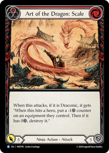 Art of the Dragon: Scale [HNT076] [The Hunted]