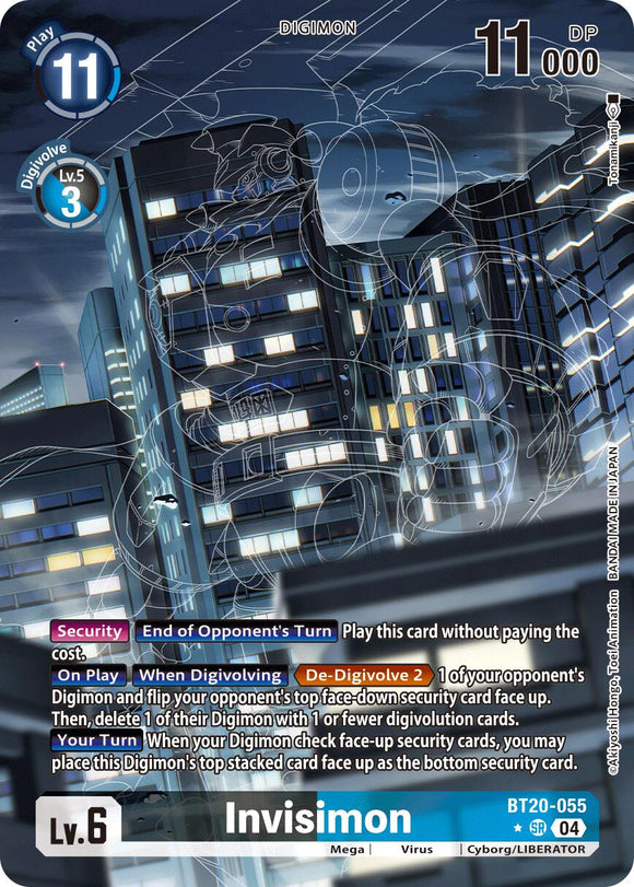 Invisimon (Alternate Art) [BT20-055] [Release Special Booster 2.5] Foil
