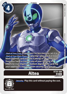 Altea [BT20-086] [Release Special Booster 2.5]