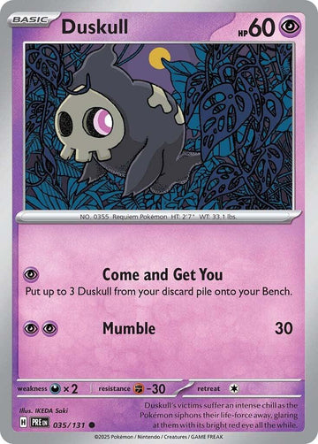 Duskull [035/131] [Prismatic Evolutions]