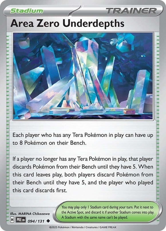 Area Zero Underdepths [094/131] [Prismatic Evolutions]