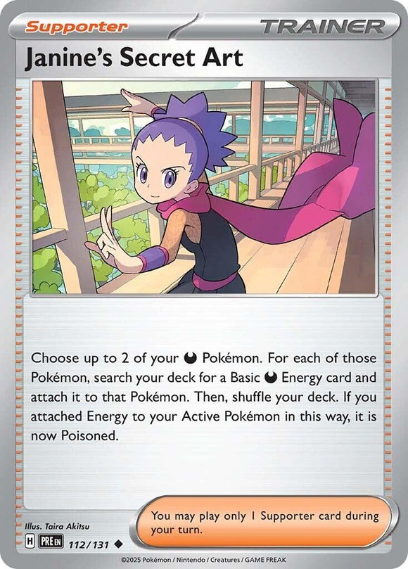 Janine's Secret Art [112/131] [Prismatic Evolutions] Reverse Holofoil