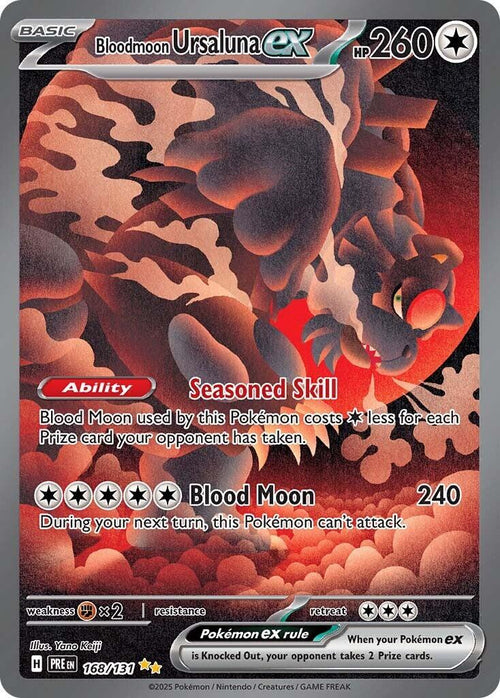 Bloodmoon Ursaluna ex [168/131] [Prismatic Evolutions] Holofoil