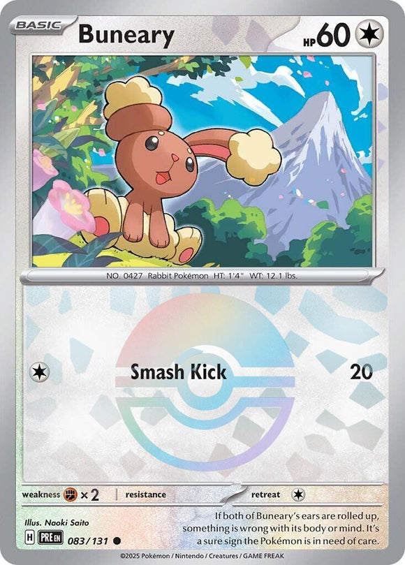 Buneary (Poke Ball Pattern) [083/131] [Prismatic Evolutions] Holofoil