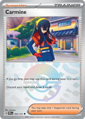 Carmine (Poke Ball Pattern) [103/131] [Prismatic Evolutions] Holofoil