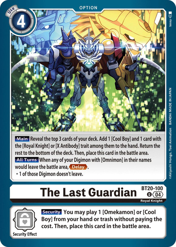 The Last Guardian [BT20-100] [Release Special Booster 2.5]