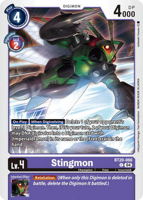 Stingmon [BT20-066] [Release Special Booster 2.5]