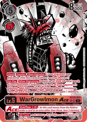 WarGrowlmon ACE (Textured) [BT19-011] [Release Special Booster 2.5] Foil