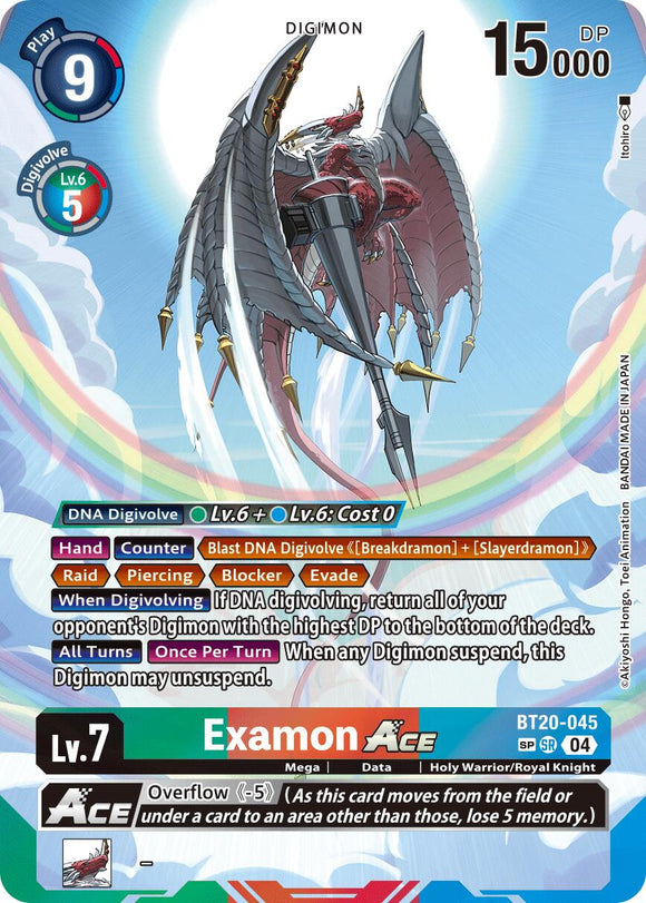 Examon ACE (Textured) [BT20-045] [Release Special Booster 2.5] Foil