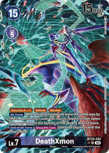DeathXmon (Alternate Art) [BT20-082] [Release Special Booster 2.5] Foil