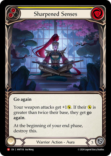 Sharpened Senses [HNT118] [The Hunted] Rainbow Foil