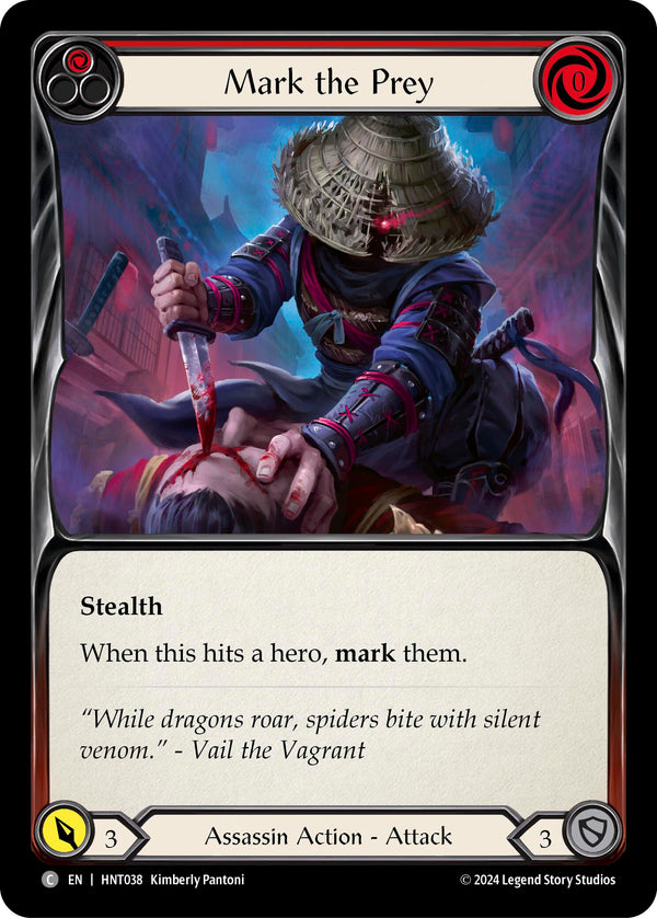 Mark the Prey (Red) [HNT038] [The Hunted]