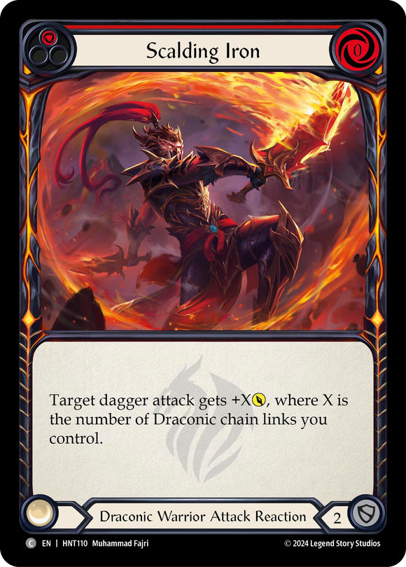 Scalding Iron (Red) [HNT110] [The Hunted]