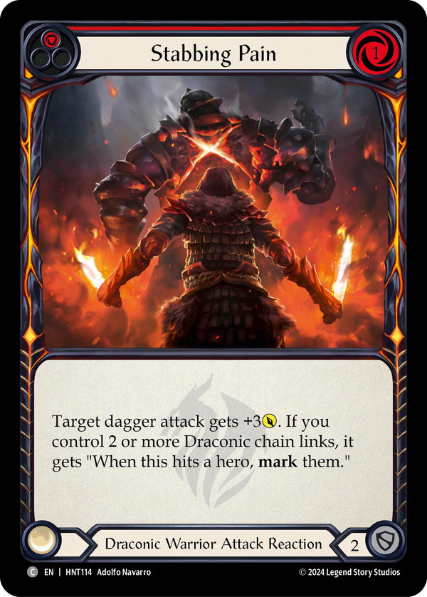Stabbing Pain (Red) [HNT114] [The Hunted]
