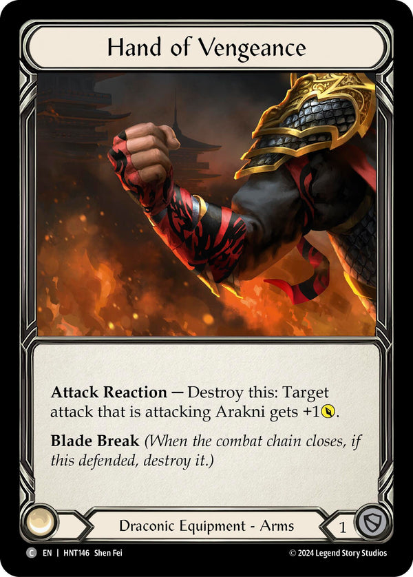 Hand of Vengeance [HNT146] [The Hunted] Cold Foil
