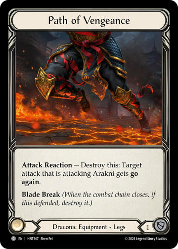 Path of Vengeance [HNT147] [The Hunted] Cold Foil