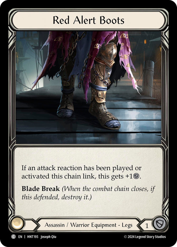 Red Alert Boots [HNT195] [The Hunted]